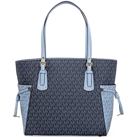 admiral michael kors bag|michael kors blue tote bag.